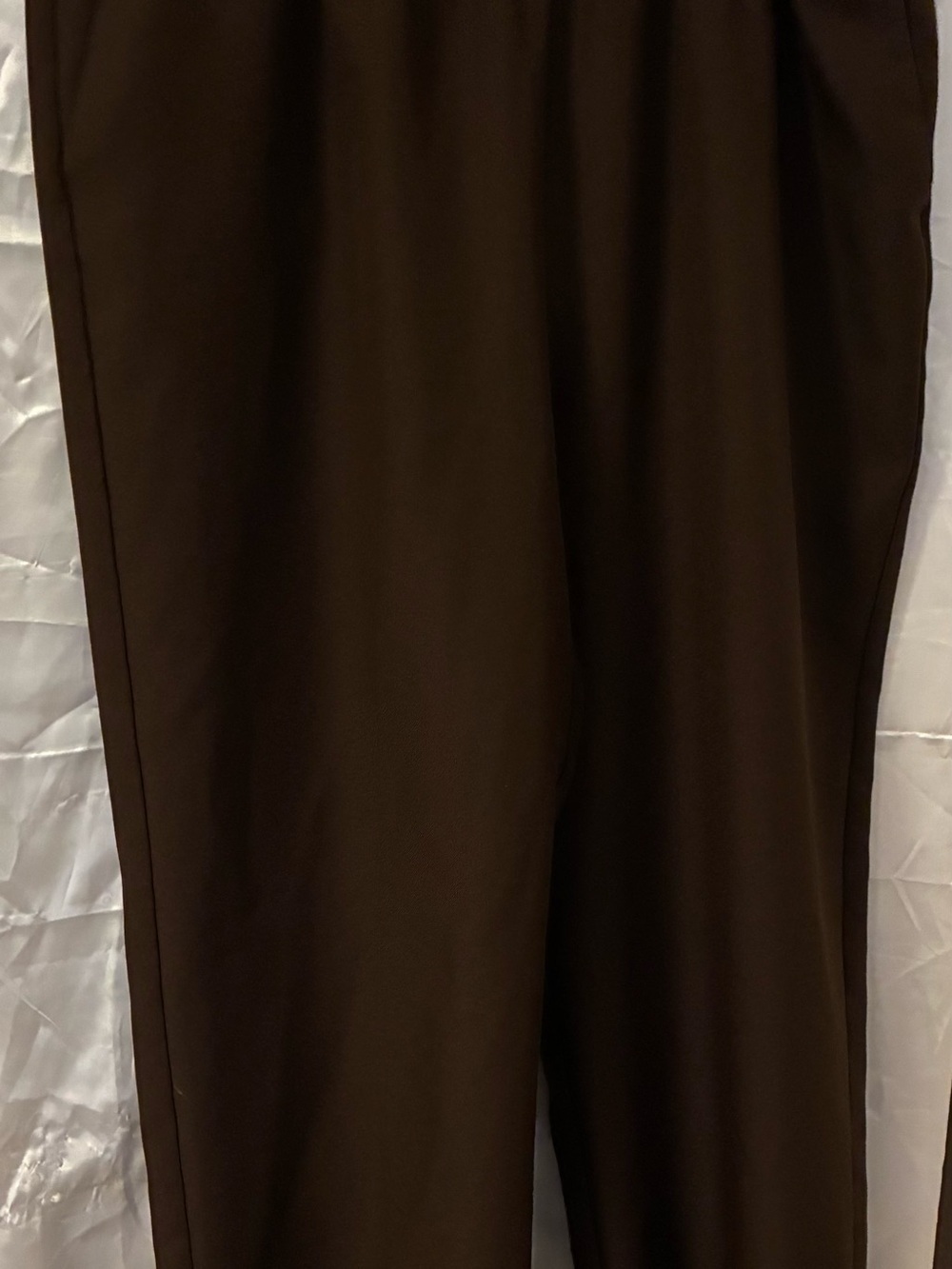 Alfred Dunner Brown Straight-Leg Women's Pants.